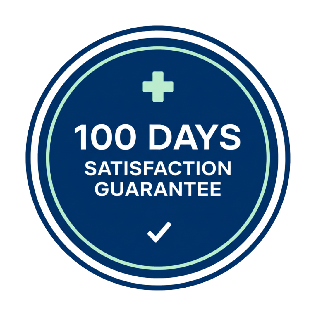 100 dagars nöjdhetsgaranti